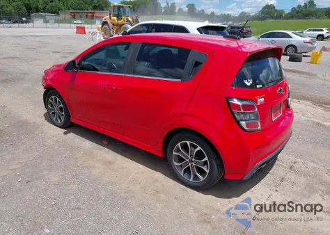 2018 Chevrolet Sonic Lt Auto from USA, damaged, VIN 1G1JD6SH6J4120998